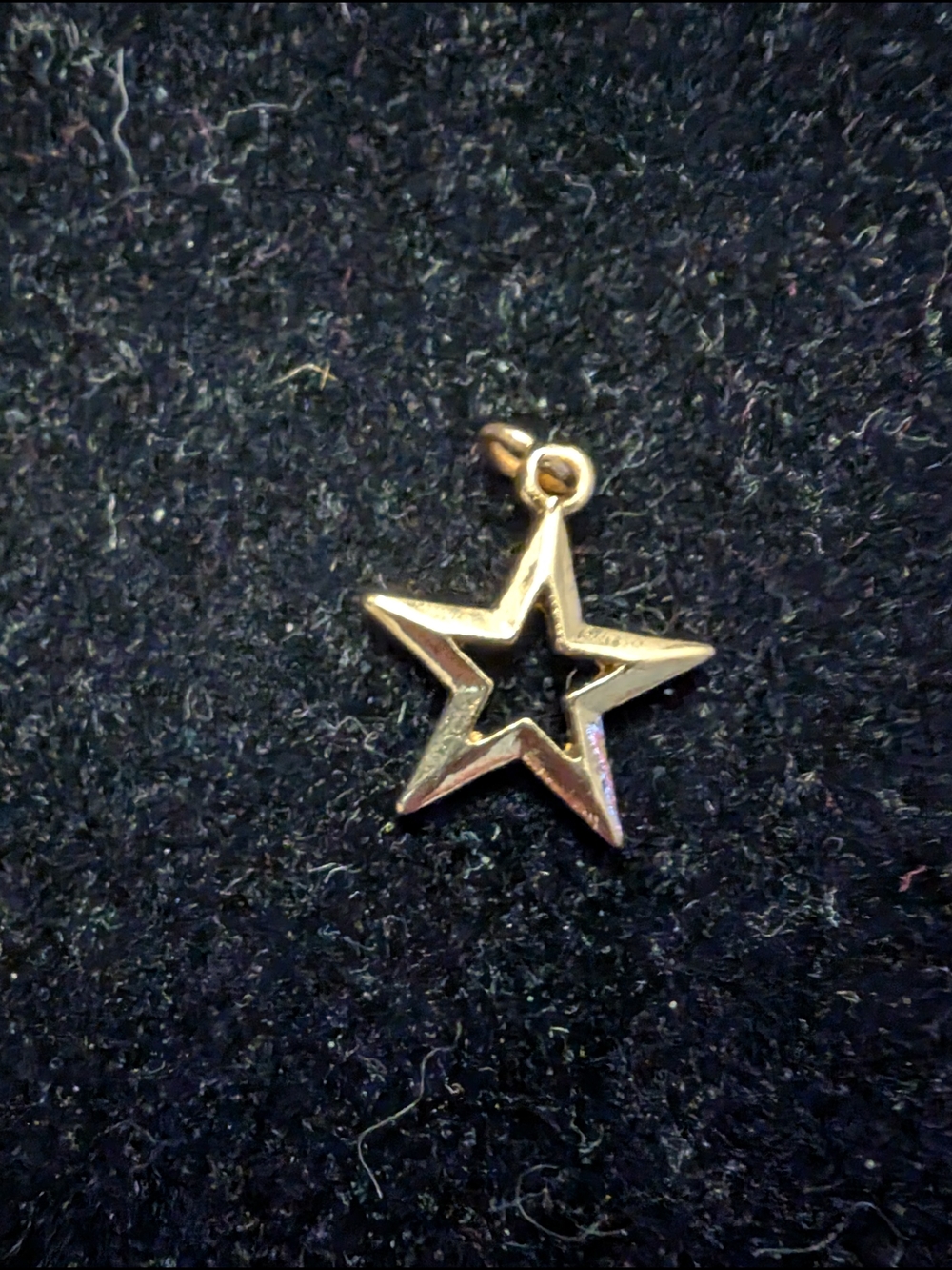 Gold Star Charm Pendant for Women